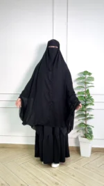 نقاب و وشاح "مريح" 3 في 1