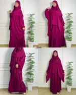 ⁦جلباب و حجاب شرعي 3 قطع⁩ - الصورة ⁦5⁩