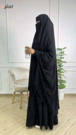 ⁦نقاب و وشاح "مريح" 3 في 1⁩ - الصورة ⁦4⁩